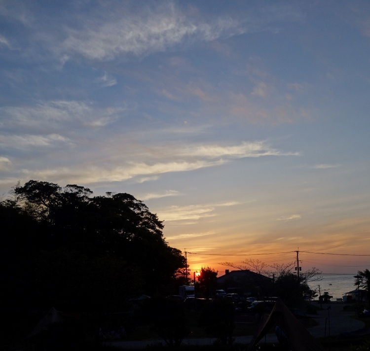 糸島の夕陽