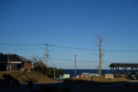 糸島おはなcamp&bbqでの朝