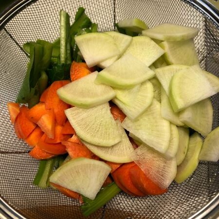 猫の手作りごはん野菜ペーストに使う野菜