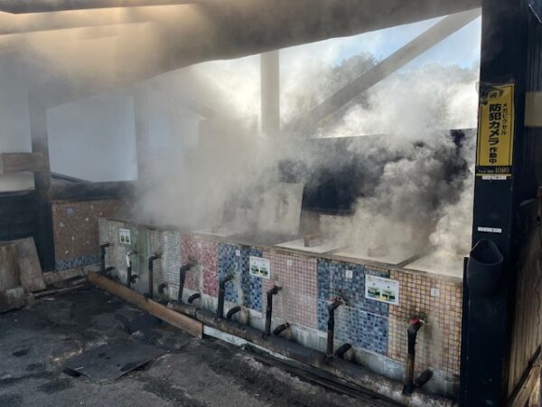 【阿蘇レインボーバレー】紅葉キャンプ！今日も朝からはげの湯温泉くぬぎ湯の家族露天風呂満喫（3日目）