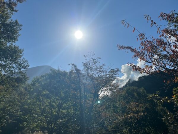 【阿蘇レインボーバレー】紅葉キャンプ！今日も朝からはげの湯温泉くぬぎ湯の家族露天風呂満喫（3日目）