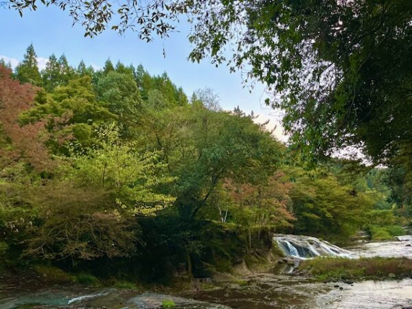 【阿蘇レインボーバレー】紅葉キャンプ!温泉・地獄蒸し・絶景かっぱ滝など満喫の2泊3日