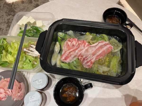 鹿児島2泊3日旅行記ホテルで黒豚しゃぶしゃぶ